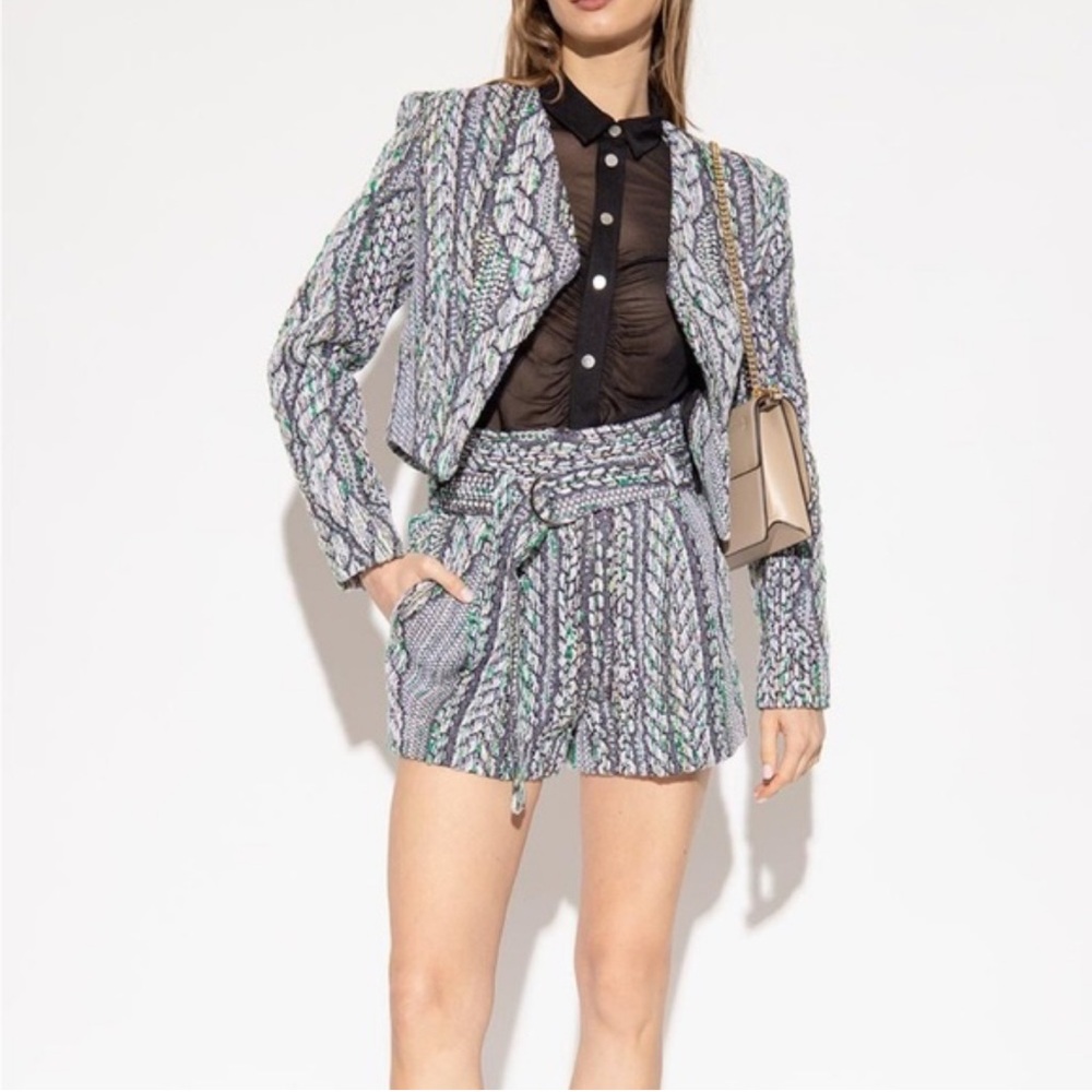 IRO Belted Tweed Shorts (NWT)